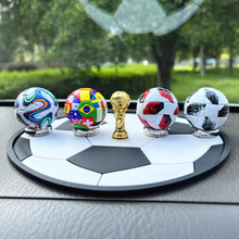 迷你盃足球擺件球星梅西羅手辦創意周邊紀念品生日禮物