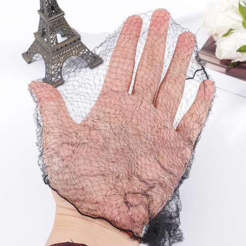 Photography/Videography Professional Disposable Hair Net for Nurses and Air Hostesses, High Elasticity Ultra-Fine Invisible Hair Net, Fine Mesh Hair Net