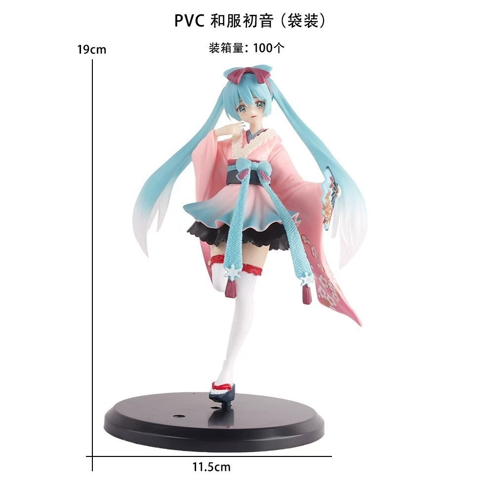 Фигура PVC (Хацунэ Мику) Модель две — 15–22 см милый настольный коллекционный предмет, множество поз