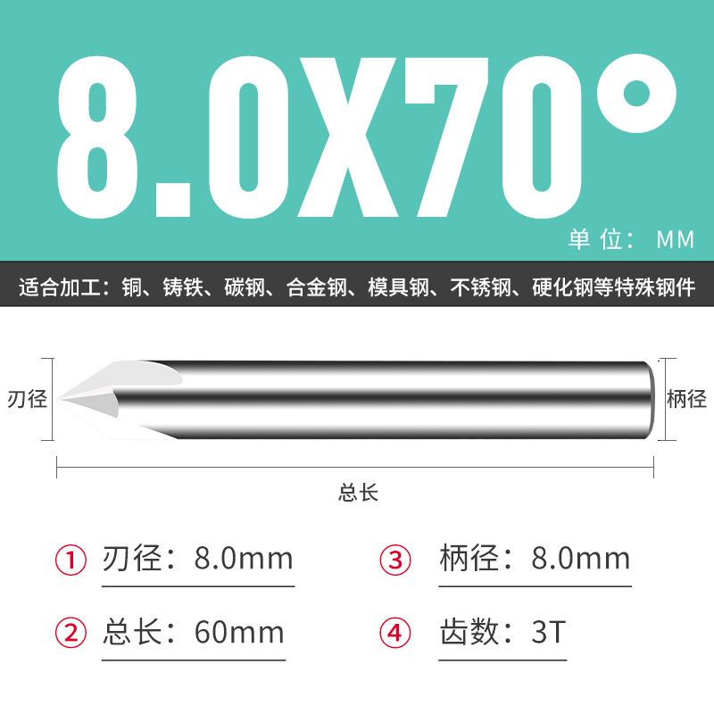 钨钢倒角刀45 50 70 80 100 110 130 140 150度合金涂层倒角刀|undefined