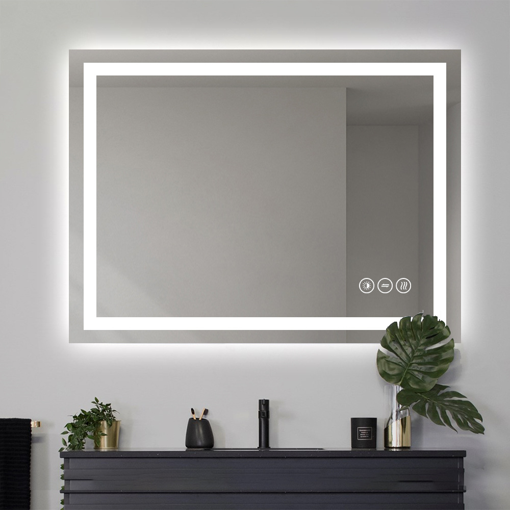 Espejo de Baño Chengtai Mirror Industry, Espejo de Tocador, Espejo de Lavabo, Espejo Inteligente de Pared con Luz, Espejo LED Antivaho