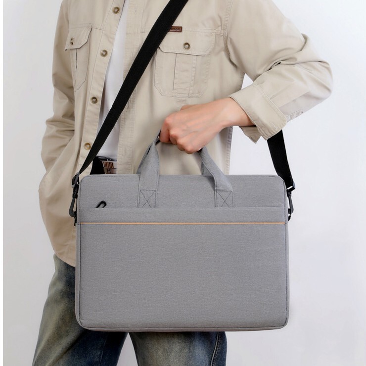 Men's Laptop Bag, Conference Notebook Bag, Large Capacity Portable Business Office Bag, Document Bag, Business Bag