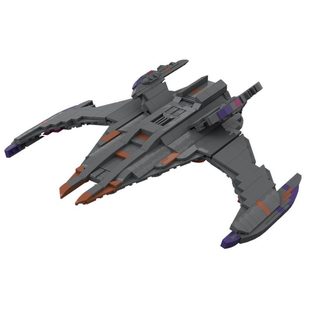 Moc-115454 Battleship Cruiser Spaceship Model 542 Particle Number Toy Gift