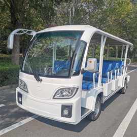电动观光车8座-14座酒店接待售楼处楼盘看房观光车游览电动观光车
