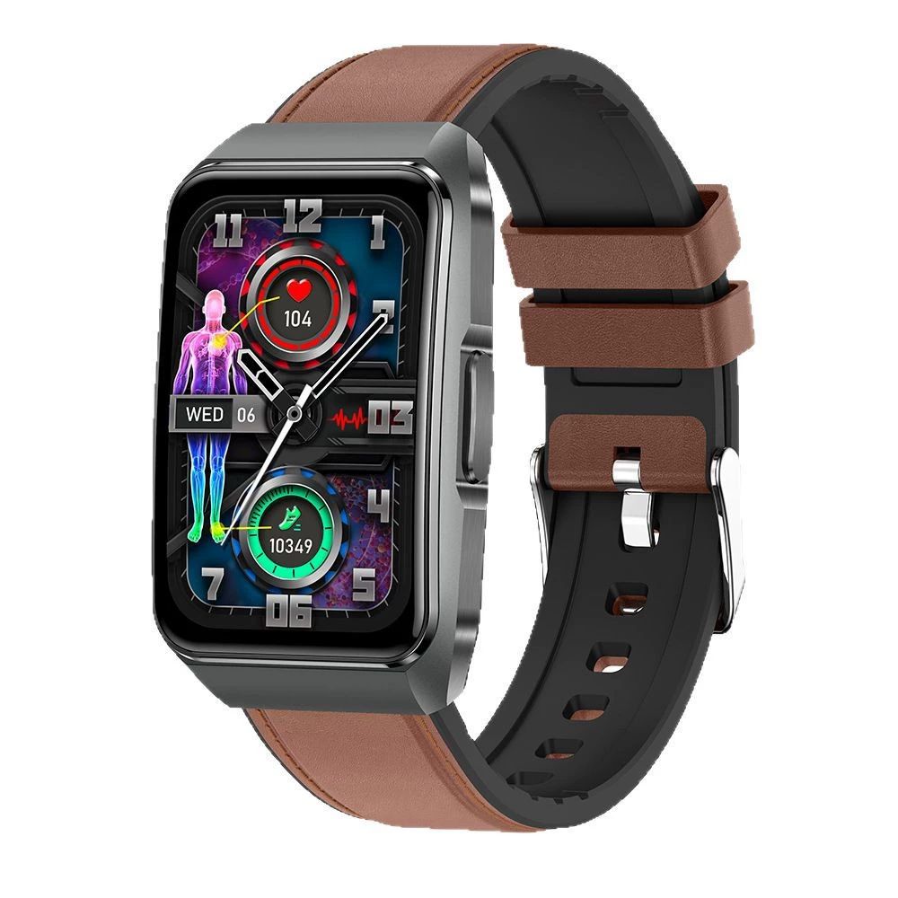 Новые умные часы ET650 ЭКГ Bluetooth звонок пульс ЭКГ + PPG давление мониторинг температуры здоровья браслет