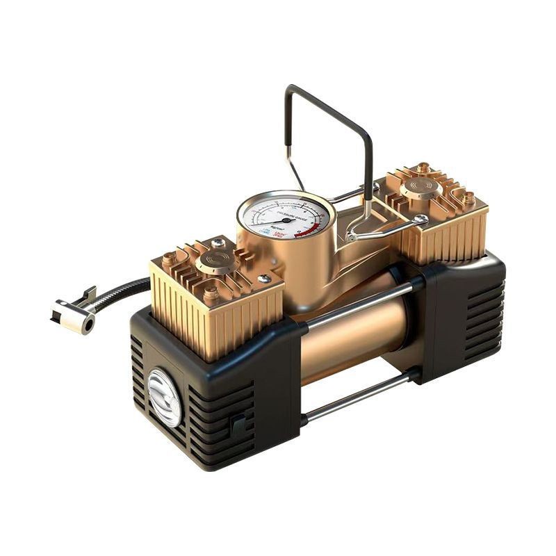 Bomba de inflado portátil de automóvil inalámbrica neumático de automóvil bomba de inflado eléctrica multifuncional de carga manual