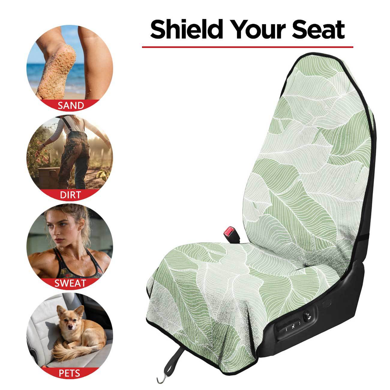 Car seat towel cover front seat protector suitable for gym and exercise, universal for all seasons, car use 132