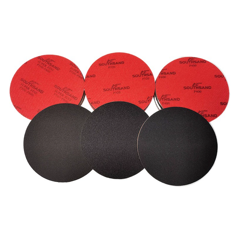 Круглая абразивная губка для полировки и шлифовки, с основой из алюминиевого сплава и пластикового корпуса, в наличии для трансграничной доставки, 3inch 5inch