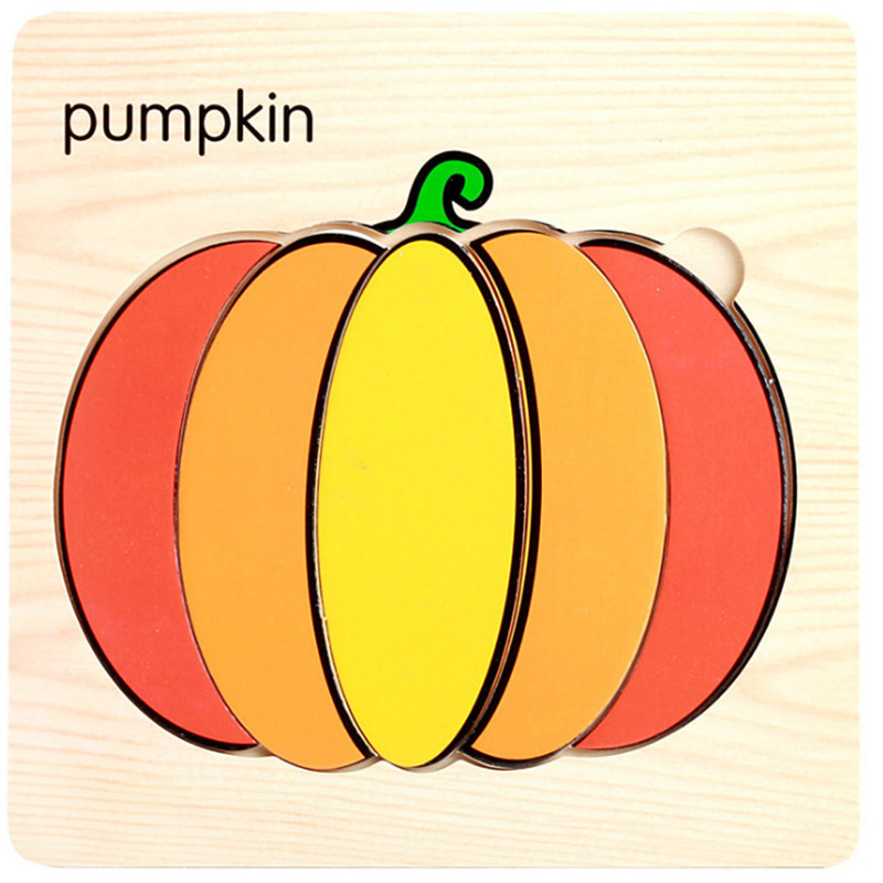 Nuevo rompecabezas tridimensional de madera de mano tráfico animal marino Ilustración cognición rompecabezas infantil juguete de rompecabezas de educación temprana