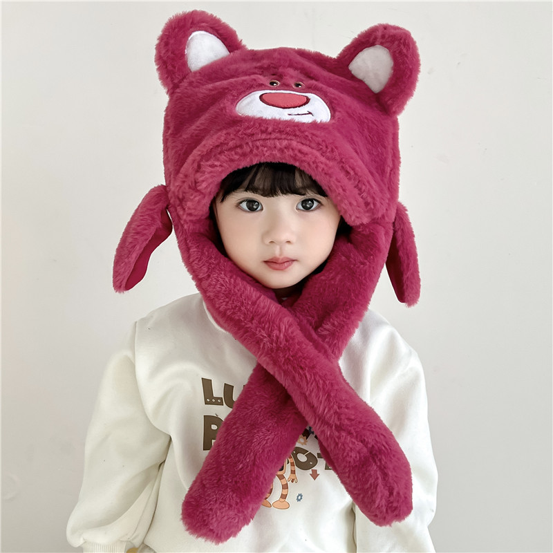 움직이는 귀 - 딸기곰