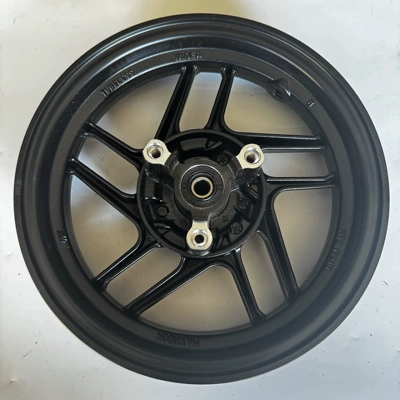 hub 14-3.2 electric motorcycle vacuum tire Motorcycle wheel hub - 10inch-disc-brake-aluminum-wheel-hole-pitch-7cm