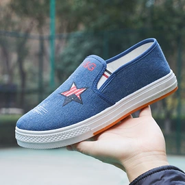 男式帆布鞋;男式布鞋;男式休闲单鞋