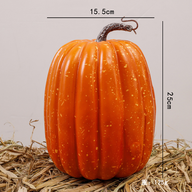 Simulación transfronteriza espuma calabaza modelo Halloween Acción de Gracias decoración de Navidad props disparo decoración de calabaza falsa image 40
