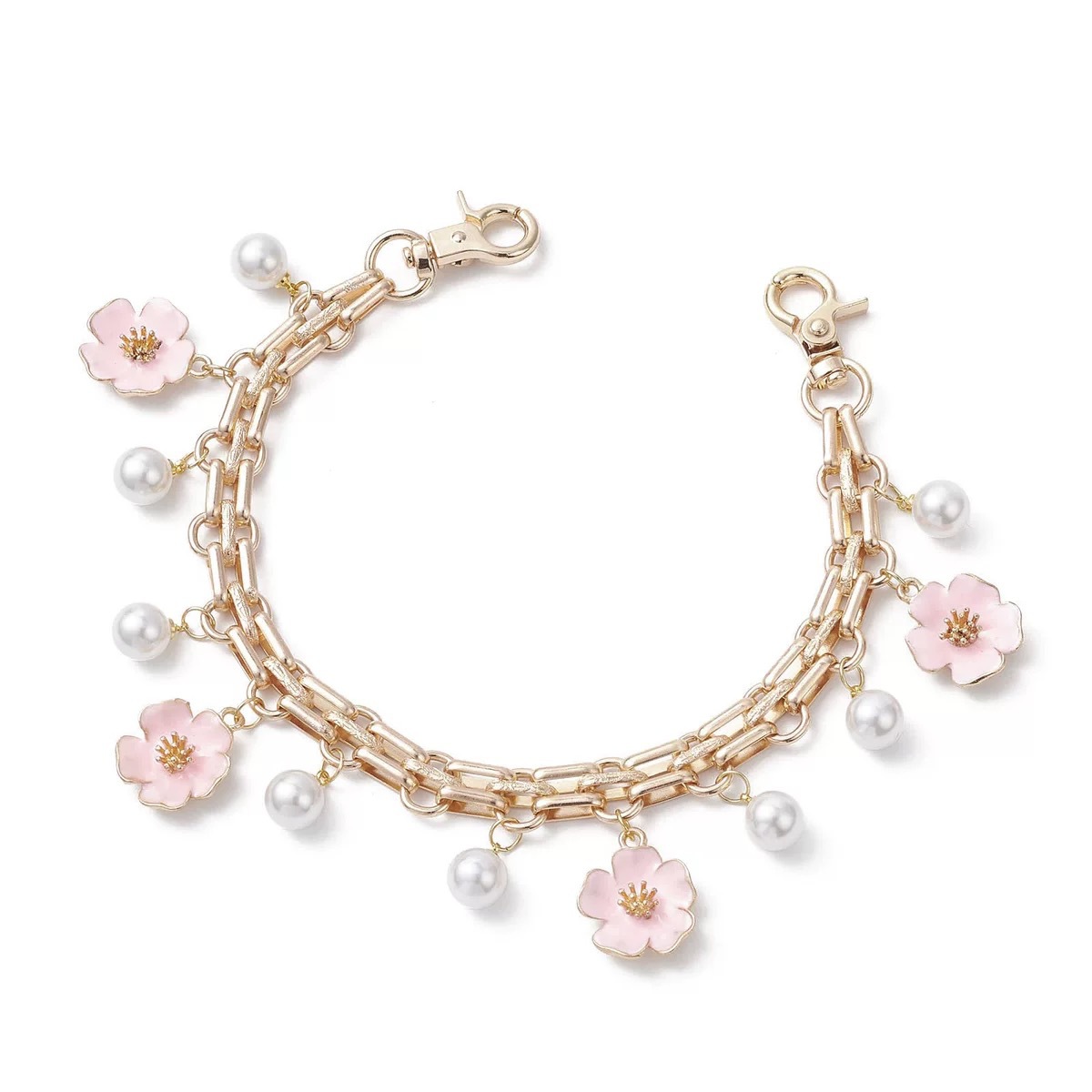 Cadena Decorativa de Metal para Bolso con Función de Extensión