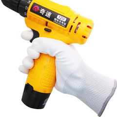 PU coated palm gloves, nylon gloves, dust-free, for electronic factory workshops, anti-static, thin coating, PU coated palm protective gloves