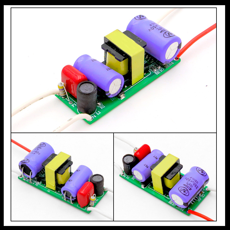 Intelligent WIFI driver power supply with constant current and constant voltage, 7-12W output, adjustable voltage and current, and intelligent LED dimming.