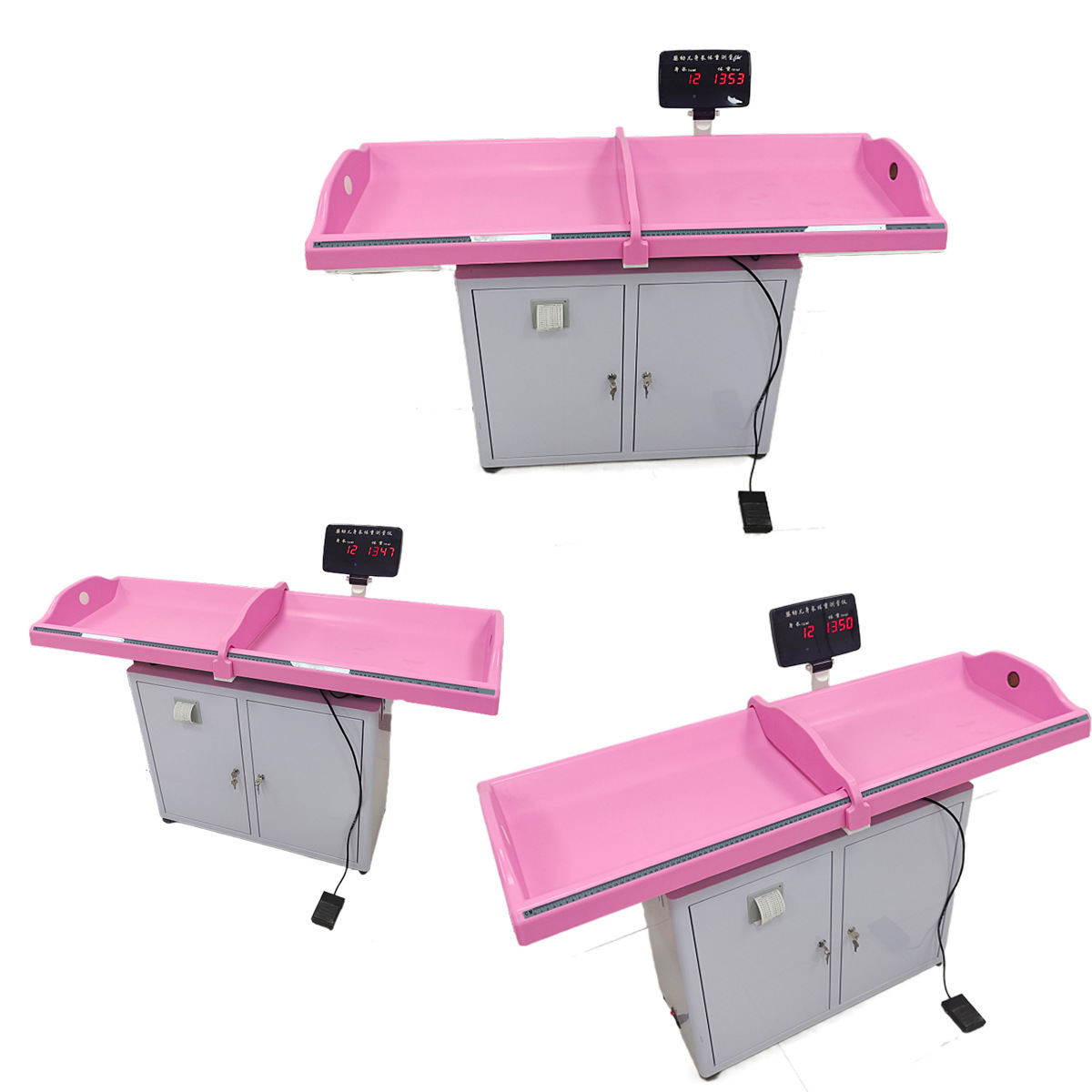 全自动卧式测量的身高体重电子秤0-3岁婴幼儿身高体重仪高精度