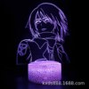 Creative touch LED table lamp, night light, creative gift, remote control, 3D