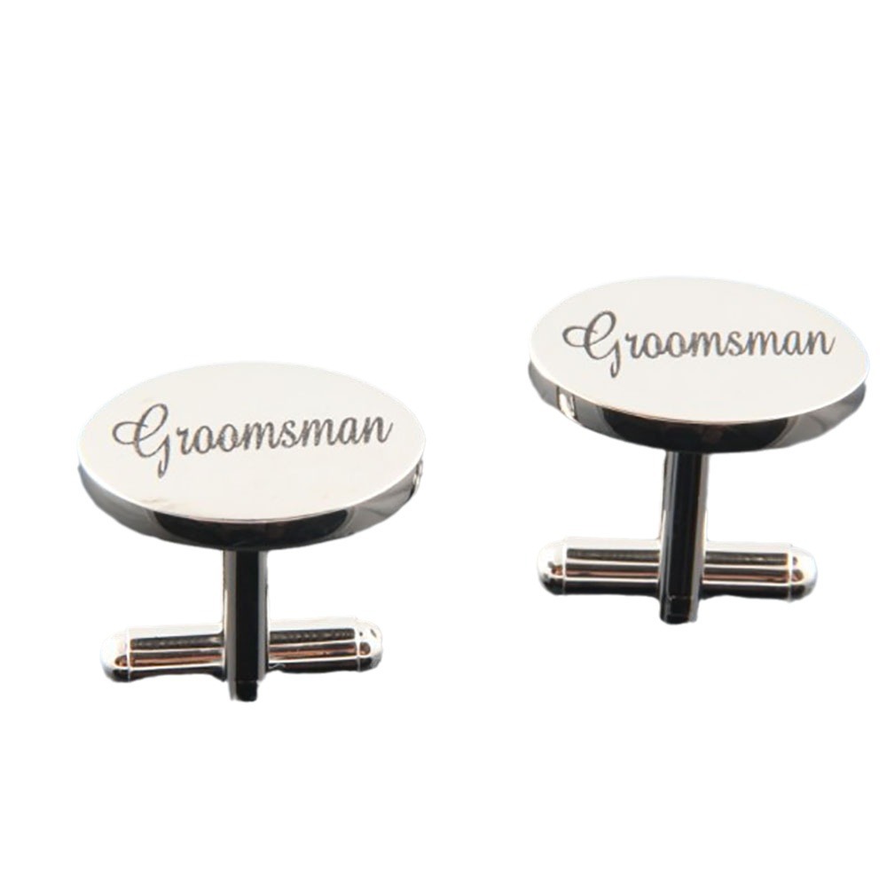Gemelli da uomo placcati oro con lettere stile francese_voghion.com