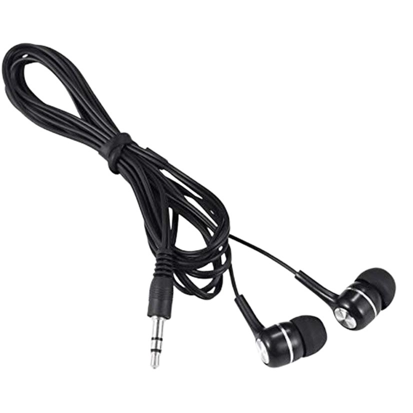 Factory direct foreign trade in-ear plastic wired small headphones universal 3.5 music candy color MP3 cheap headphones