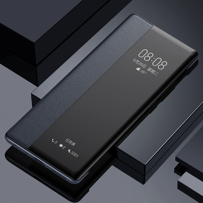 Suitable for Huawei Mate90 Mobile Phone Case, Mate80Promax Flip-Top Window Leather Case, All-Inclusive Anti-Fall Protective Case Suitable for Huawei Mate90 Mobile Phone Case, Mate80Promax Flip-Top Window Leather Case, All-Inclusive Anti-Fall Protective Case