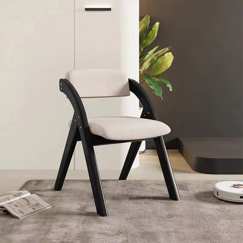 블랙 프레임 + 오프화이트 천