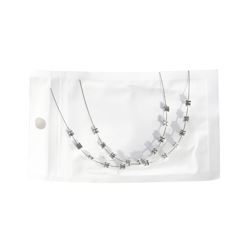 Brackets dentales de moda transfronterizos, coloridos, decorativos, con ganchos, sin ganchos, gama completa de colores