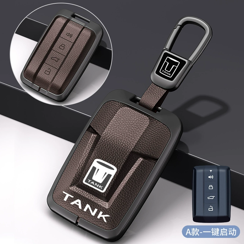 Подходит для 25 чехлов для ключей Tank 300 500hi4t мужских 400 триста пятьсот 700hi4t пряжка в виде корпуса автомобиля