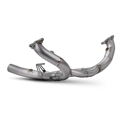motorcycle modified exhaust pipe connected: Motorcycle exhaust pipe