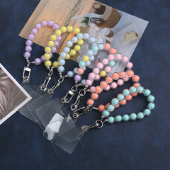 哲樺飾品手機掛繩短款手提繩串珠飾品手機殼掛繩鑰匙扣掛飾批發