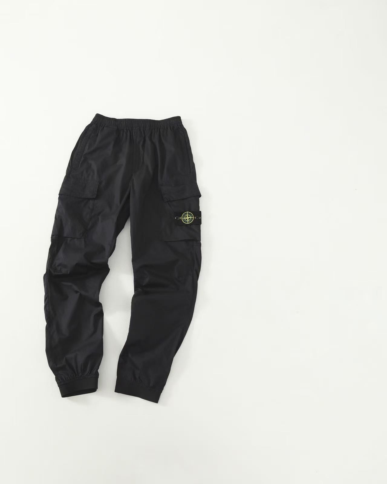 Stone Island Cargo Pants Black