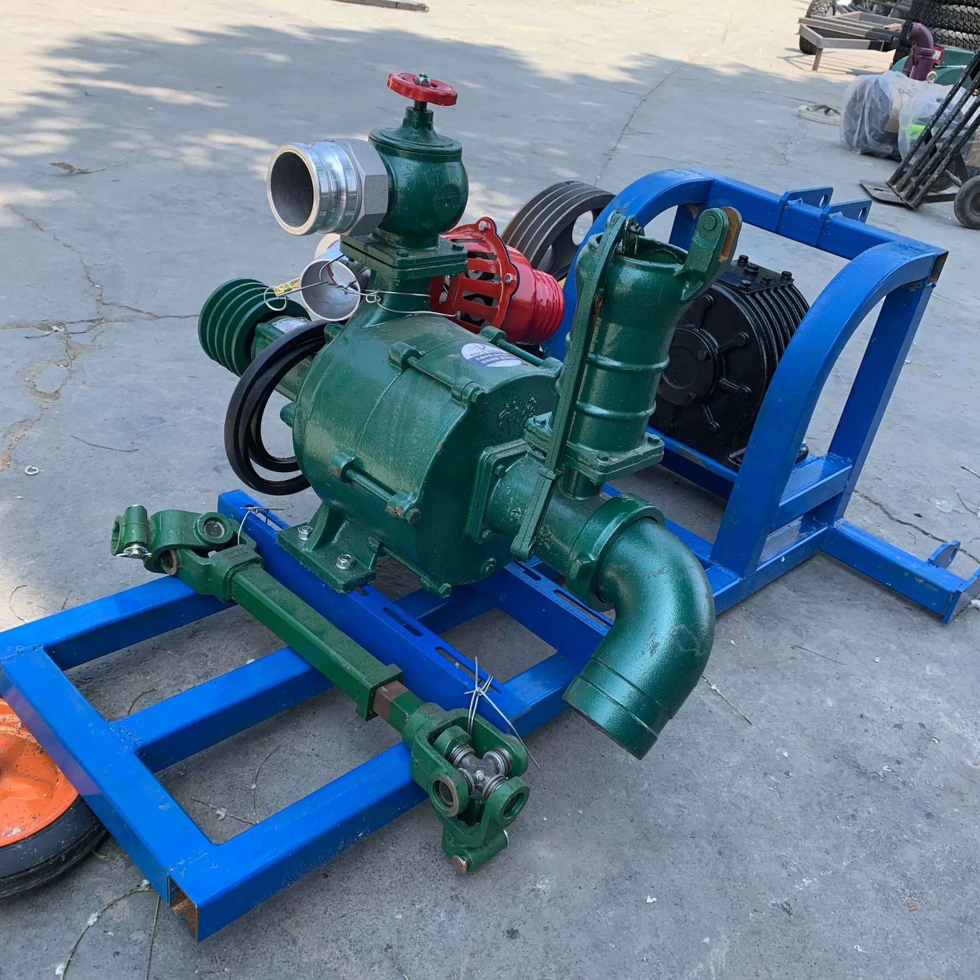 Малые ирригационные насосы для сельской местности, двухвальные насосы для подземных вод, сельскохозяйственная техника, устойчивая к наводнениям и засухам.