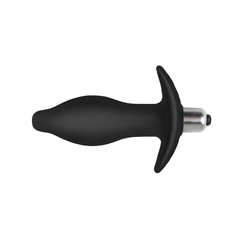 硅膠成人情趣用品性玩具敏感刺激震動後庭肛塞振動棒自慰按摩器具