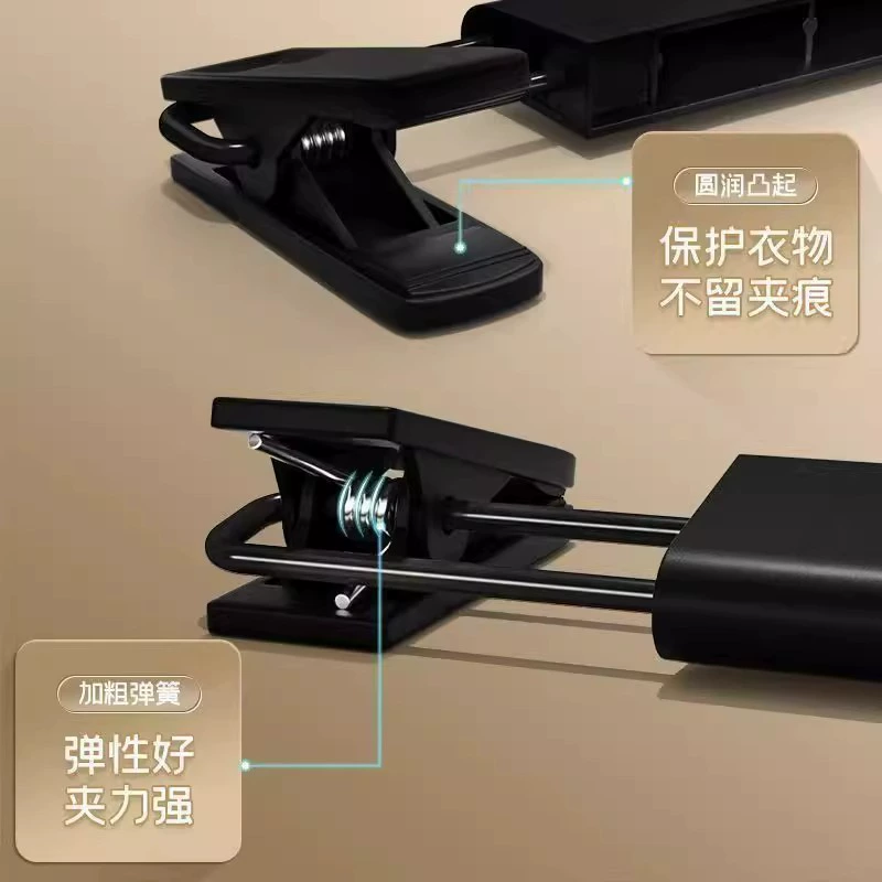 Trousers, storage system, universal hanger