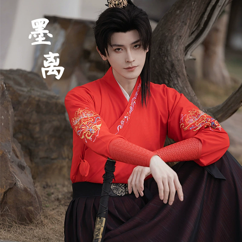 Оригинальный 2024 новый Hanfu для мужчин и женщин весной и летом