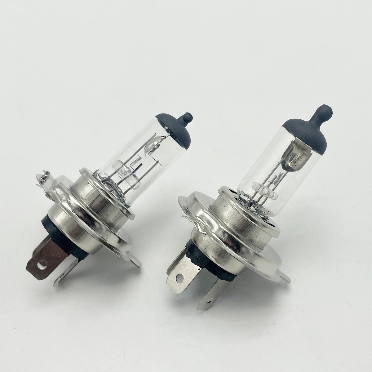 Electric Vehicle Motorcycle Light Bulb Hs1 Three-Claw Three-Plug H4 Far and Near Integrated 35W Halogen Lamp 55W Super Bright Headlight
