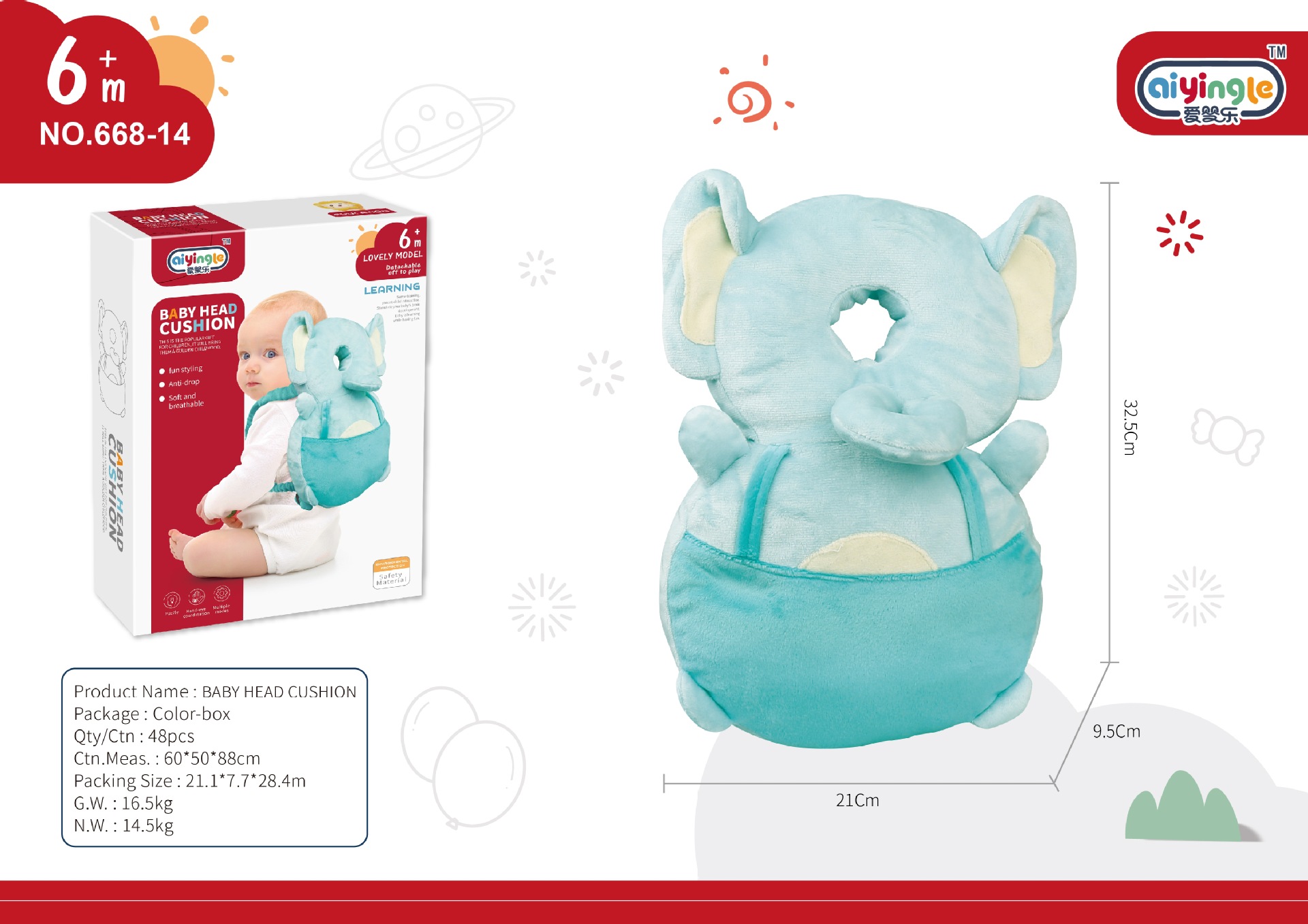 Almohadilla de protección para la cabeza a prueba de caídas para bebés, bebé que aprende a caminar, artefacto para niños que aprenden a caminar