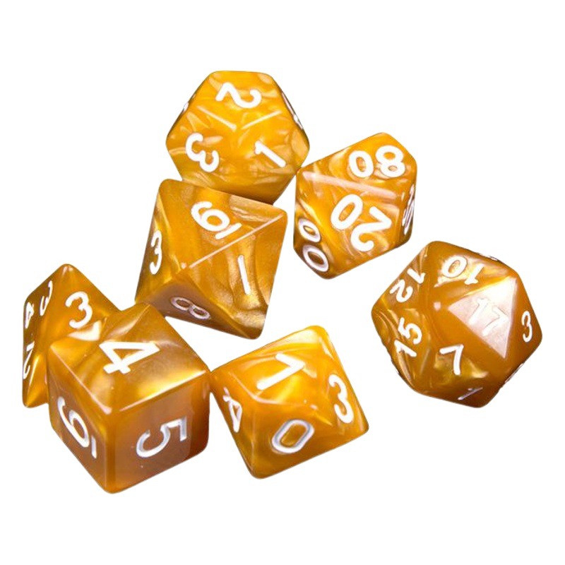 Run group color multi-sided dice multi-sided digital dice acrylic dice game multi-sided color 7 sets