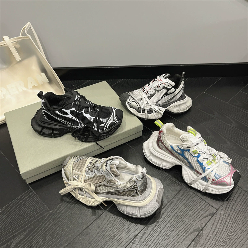 Кроссовки Dad Shoes (Париж) 3XL — ретро массивные унисекс кроссовки, повседневные спортивные платформы