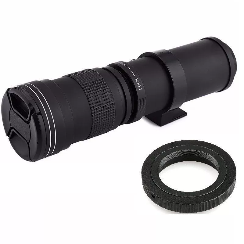 420-800 мм F8.3 ручной телеобъектив с зумом для зеркальных камер, предназначенный для исследования Луны и фотосъемки птиц