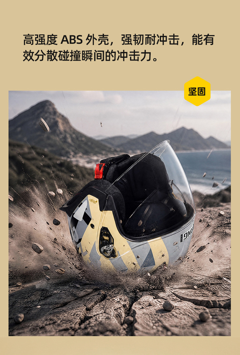 26-Year-Old Rng New Model Motorcycle Riding Helmet with Bluetooth Small Shell Motorcycle Helmet Electric Vehicle Helmet for Men and Women