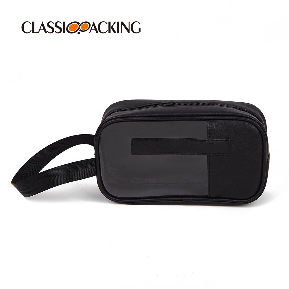 Bolsa de lavado simple de moda bolsa de almacenamiento de cosméticos Portátil Bolsa de cosméticos de viaje de gran capacidad al por mayor de fábrica