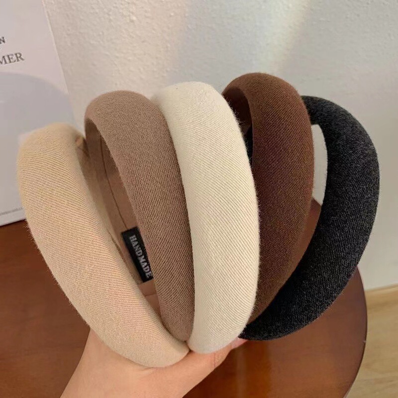 Coffee-Colored High-Top Headband Hair Accessory, Face-Washing Headband, Hair Clip, Internet Celebrity Style, Versatile Hairband, Hair Tie, Hair Accessory Coffee-Colored High-Top Headband Hair Accessory, Face-Washing Headband, Hair Clip, Internet Celebrity Style, Versatile Hairband, Hair Tie, Hair Accessory
