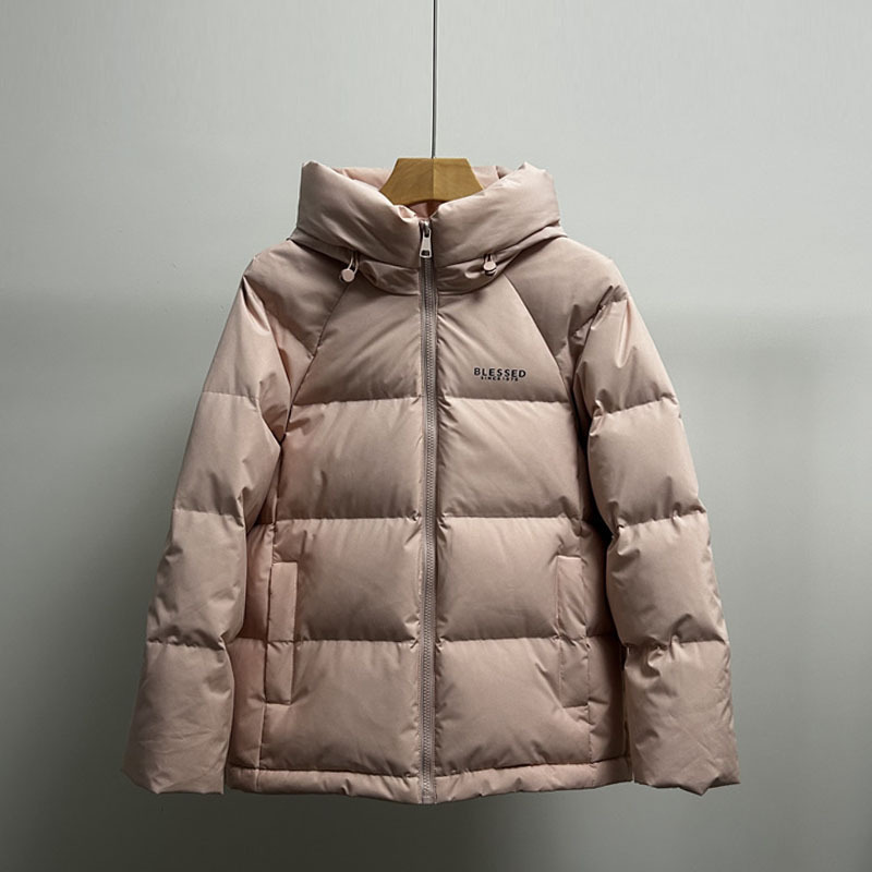 卯颜95白鸭绒防水羽绒服女冬季外套2025新款面包服男女同款羽绒袄|undefined