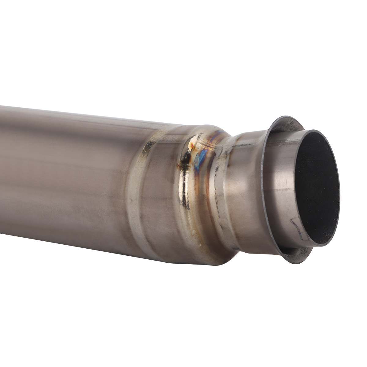 Suitable for motorcycle Shengshi 703T exhaust pipe modification, Shengshi 703T replaces the original drum titanium alloy mid-section