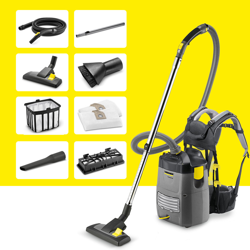 卡赫BV5/1背负式吸尘器附件软管地扒尘袋家私扁吸嘴过滤器开关