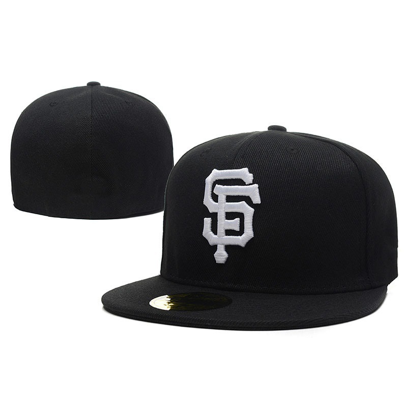 [San Francisco Giants] sombrero solar cerrado pareja con sombrero de sol sombrero bordado sombrero de béisbol sellado completo