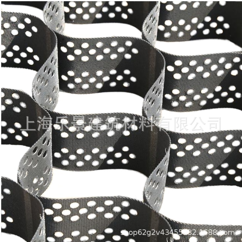 鱼塘护坡防冲蜂巢土工格室公路边坡园林绿化种植路基加固土工网格