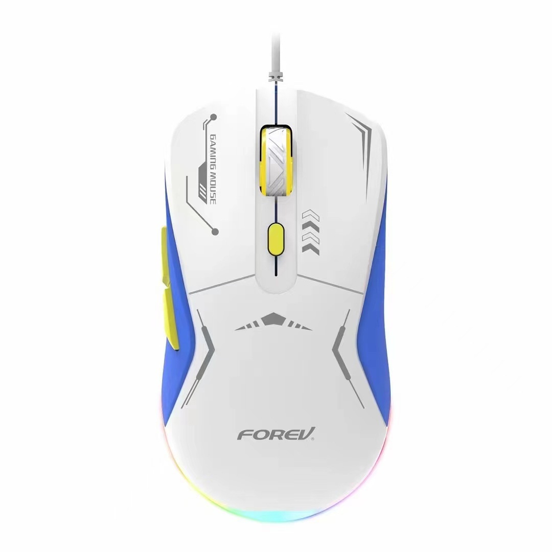 Ratón de teclado luminoso cableado Q908 sensorio mecánico de deportes eléctricos con perilla de juego de teclado flotante luminoso conjunto de ratón