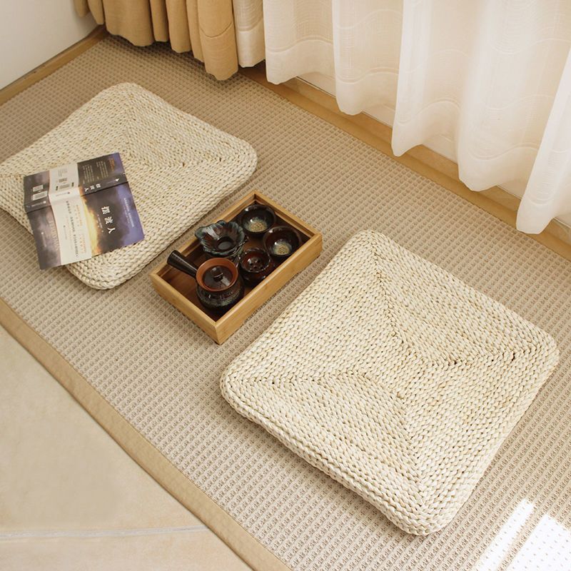 Cross-Border! Wholesale Square Futon Cushions, Tatami Mats, Straw Woven Tea Chair Mats, Meditation Cushions, Height-Increasing Hard Cushions, Zen Cushions Cross-Border! Wholesale Square Futon Cushions, Tatami Mats, Straw Woven Tea Chair Mats, Meditation Cushions, Height-Increasing Hard Cushions, Zen Cushions